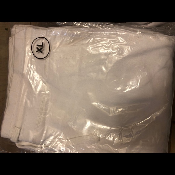 NEW White Joggers, perfect for tie dye projects! - Picture 3 of 6